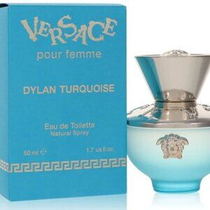 Versace Pour Femme Dylan Turquoise W 1.7 OZ  Eau De Toilette Spray By Versace